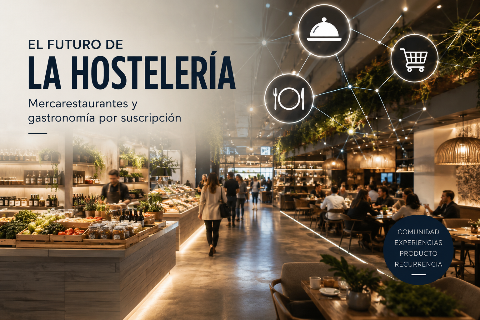Del restaurante al mercarestaurante: cómo podría ser la hostelería dentro de diez años