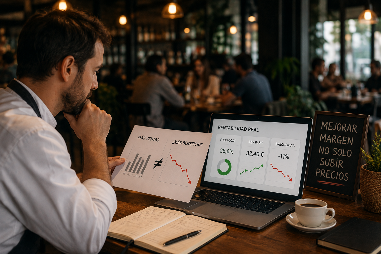 Rentabilidad en restaurantes: por qué subir precios ya no es suficiente