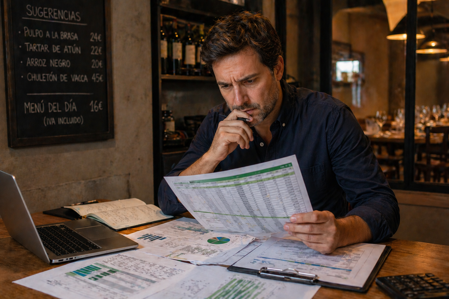 La falsa sensación de control en muchos restaurantes españoles