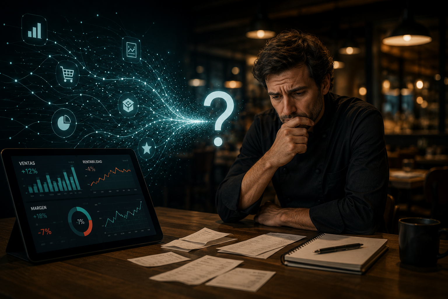 Los restaurantes tienen datos, pero siguen perdiendo dinero: el problema no es la información