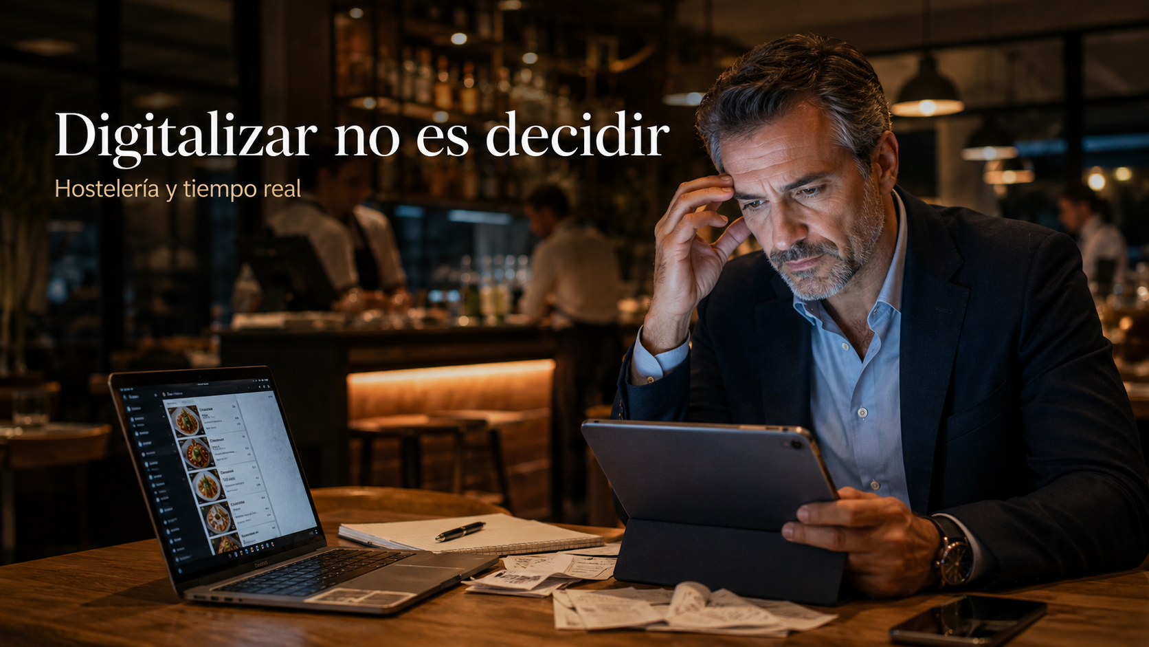 La hostelería que se digitaliza sin tiempo para gestionar