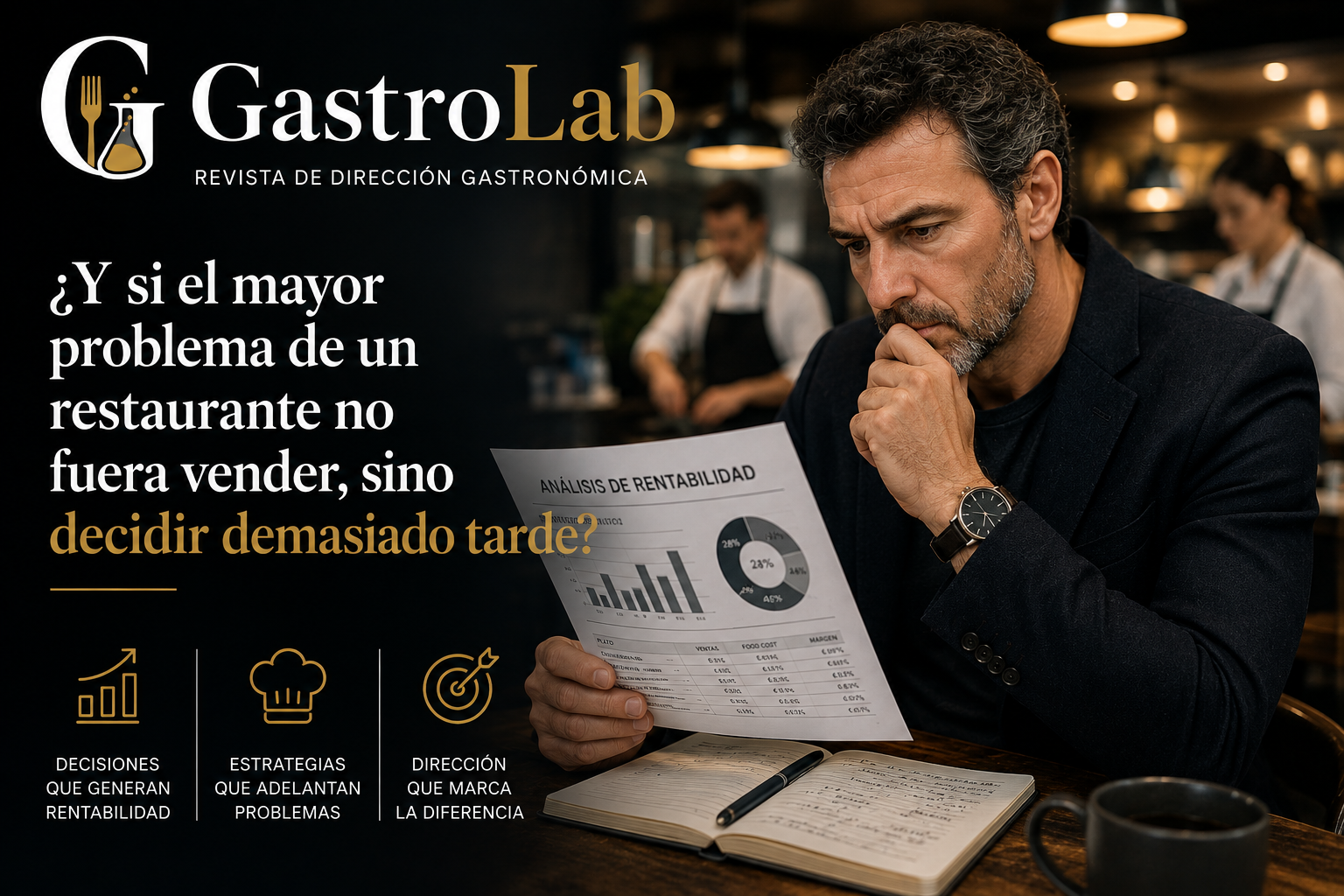 Por qué los restaurantes rentables toman decisiones antes que sus competidores